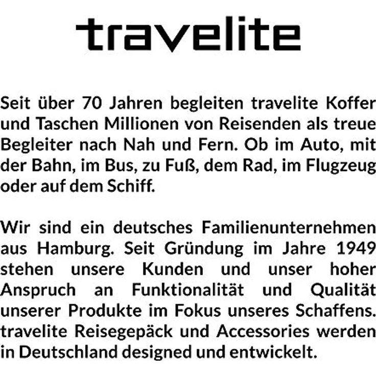travelite 4-Rad Handgepäck Koffer mit Vortasche erfüllt IATA-Bordgepäckmaß, Gepäck Serie AIR BASE: Funktionaler Hartschalen Trolley im coolen Look, 075346-40, 55 cm, 43 Liter, champagner (beige) – Bild 4