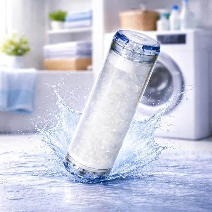 Naturewater Siliphos Filter 790 g, Wasserenthärtungskartusche für Spülmaschine und Waschmaschine, reduziert Waschmittelverbrauch um bis zu 30 % – Bild 4