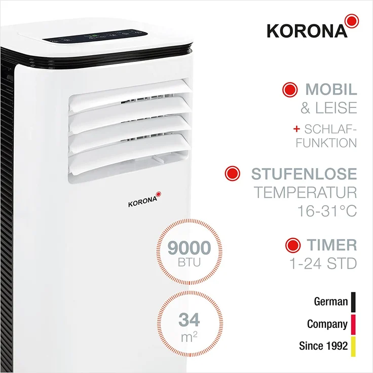 Korona Klimagerät Iceberg (82001) 9.0 ECO – Bild 2