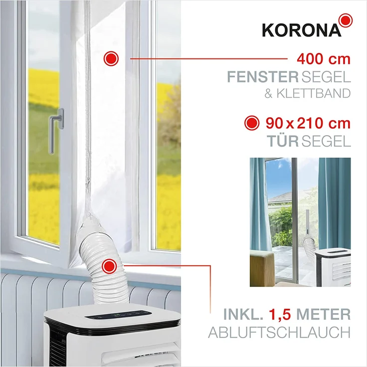 Korona Klimagerät Iceberg (82001) 9.0 ECO – Bild 6