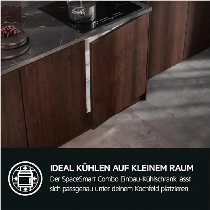 AEG OSF6I82EF Unterbau-Kühlschrank / 820 mm / 4-Sterne-Gefrierfach / 111 L/Festtür/E – Bild 2