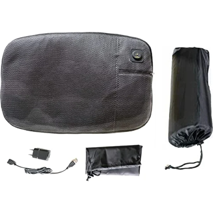 Thermrup Mobiles Beheizbares Sitzkissen USB-Betrieb mit 3-stufiger Temperaturregelung für Zuhause und Outdoor, Waschbar (Sitzkissen) – Bild 5