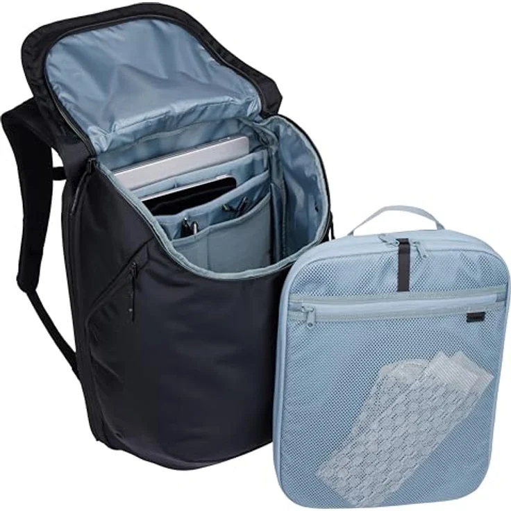 Thule Subterra 2 Convertible Carry On, 100% Nylon Reisetasche, schwarz, 36.5 cm x 25 cm x 52 cm – Bild 11