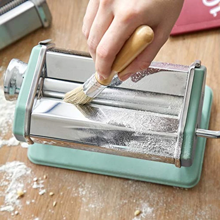 Springlane Nudelmaschine Nonna inkl. Rezeptheft & Nudeltrockner Mint – Bild 8