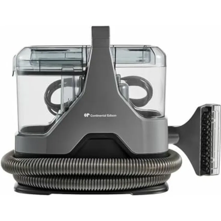 CONTINENTAL EDISON Fleckentferner-Reiniger 600 W für Sofas, Teppiche und Polster, 1,3 l Tank, 1,6 m Schlauch, leichtes Design