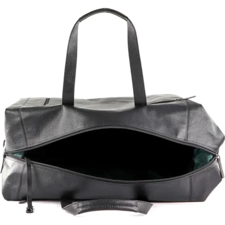 Jost Stockholm Weekender Reisetasche, 50 cm, 100% Leder, schwarz – Bild 5
