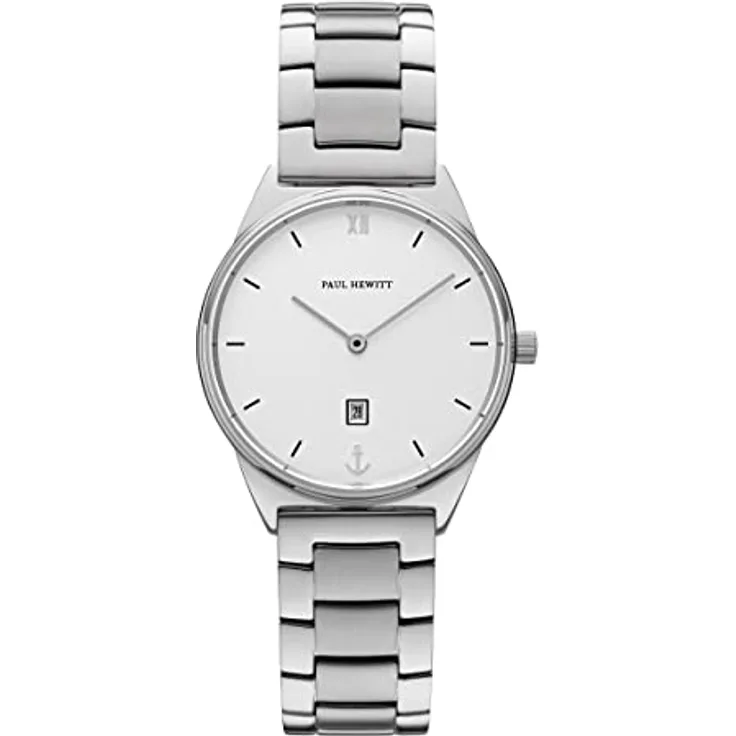 PAUL HEWITT Damen-Uhren Analog Quarz One Size Silber 32014998