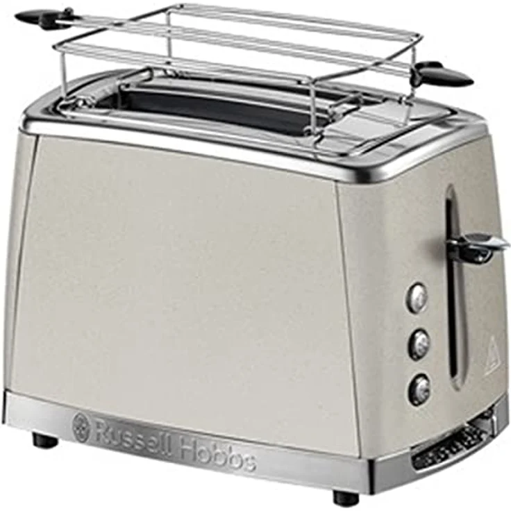 Russell Hobbs Luna Stone 26970-56 2-Scheiben-Toaster, 1550W, 6 Stufen, Edelstahl – Bild 2