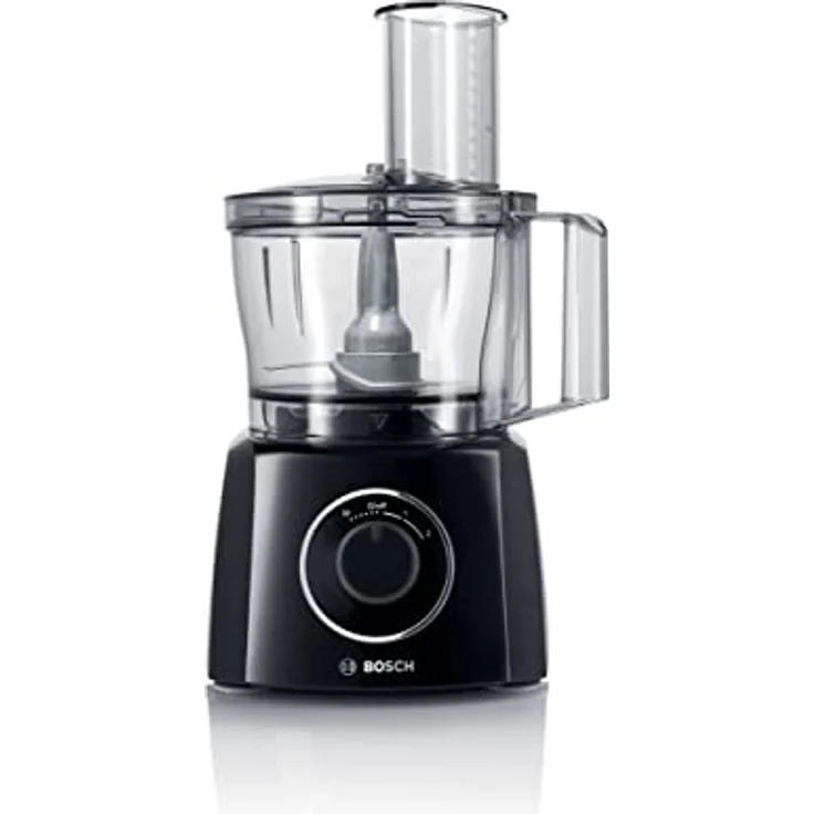 Bosch MultiTalent3 Foodprozessor mit Direktantrieb, 800W, 2,3L Schüssel, 2 Geschwindigkeiten, inkl. Mixeraufsatz, schwarz – Bild 2