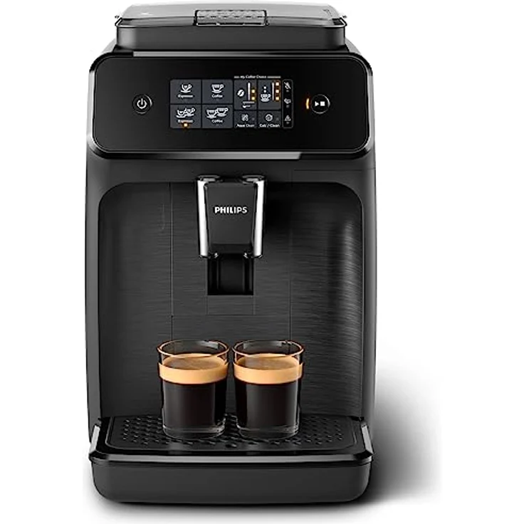 Philips EP1200/00 Espresso Coffee maker, Black, Kaffeevollautomat, Schwarz – Bild 1