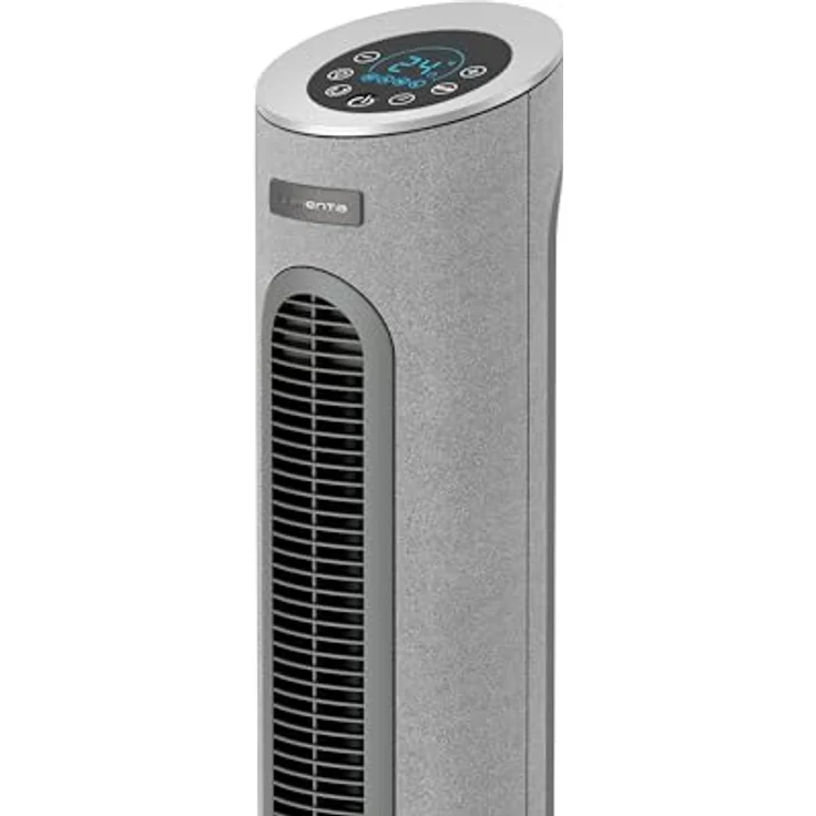 Rowenta Eole Home VU6980F0, Turmventilator mit 7 Geschwindigkeiten, nur 40 dB(A), energiesparend, Fernbedienung, grau – Bild 3