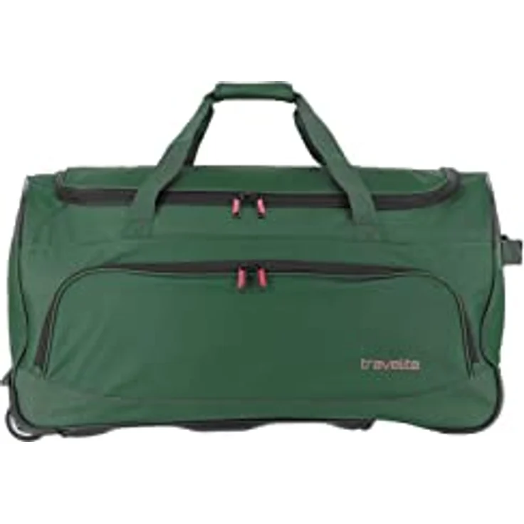travelite 2-Rad Trolley Reisetasche Größe L, Gepäck Serie BASICS FRESH: Weichgepäck Reisetasche mit Rollen im sportlichen Design, 71 cm, 89 Liter – Bild 2