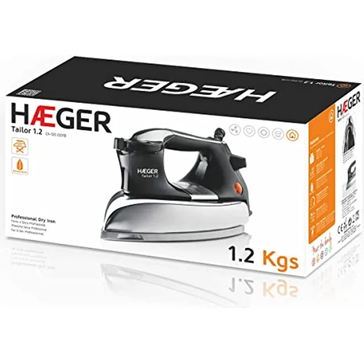 HAEGER TAILOR Trockenbügel, 1,2-1200 W, 1,2 kg – Bild 4