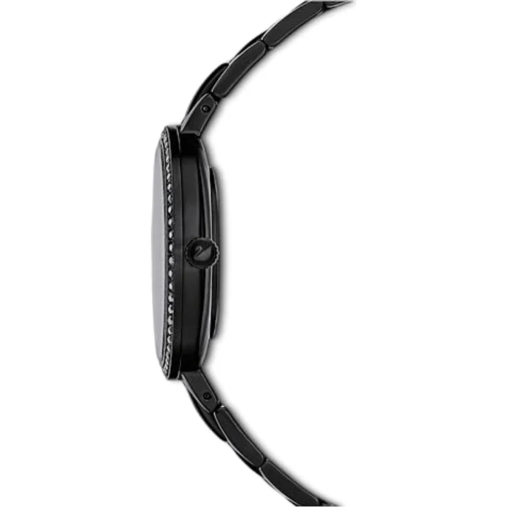 Swarovski Damen Uhr 5547646 Cosmopolitan, Metallarmband, schwarz, schwarzes PVD-Finish – Bild 2