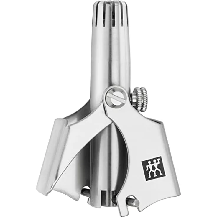 ZWILLING Nasenhaar und Ohrhaar Trimmer, Rotationschneider, Herren , Edelstahl, Mattiert, 50 mm