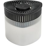 WENKO Raumentfeuchter Prisma, 2x500 g Feuchtigkeitskiller, reduziert Schimmel & Gerüche, nachfüllbar, ohne Strom, inkl. Auffangschale