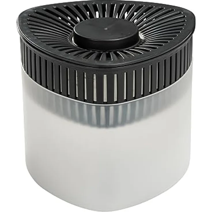 WENKO Raumentfeuchter Prisma, 2x500 g Feuchtigkeitskiller, reduziert Schimmel & Gerüche, nachfüllbar, ohne Strom, inkl. Auffangschale