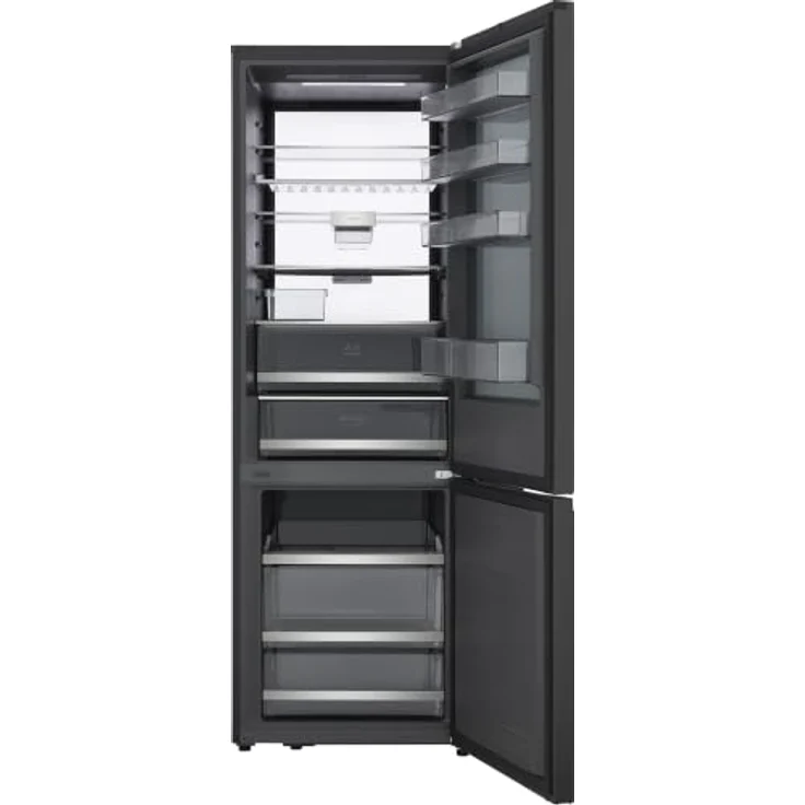 LG GBGW92GCEV, Kühl-Gefrierkombination mit 465 l, NoFrost, Fresh Zone Fach, Schwarz – Bild 19