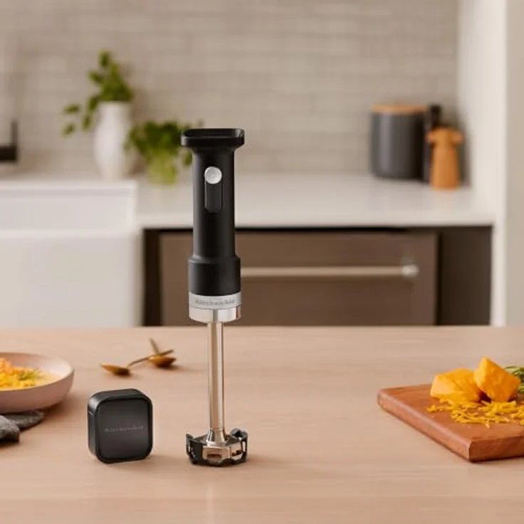 KitchenAid Stabmixer KitchenAid Go Cordless mit Zubehör 5KHBRV, kabellos mit wiederaufladbarem Akku – Bild 9