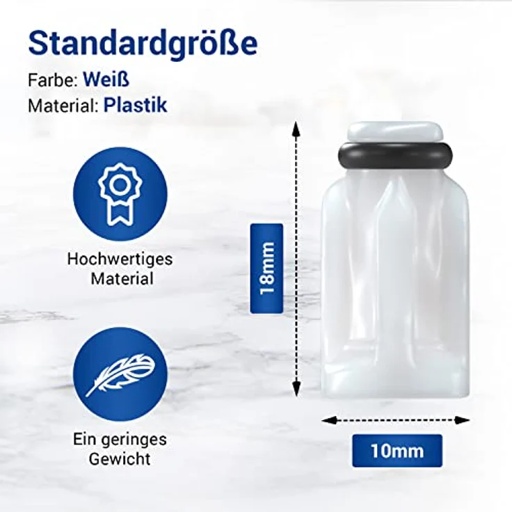 VIOKS Kupplung für Stabmixer Braun Ersatz für Braun 67050811 / Plastikkupplung für Mixer - Braun Stabmixer Edelstahl, Mixer Braun Multiquick 7 – Bild 4