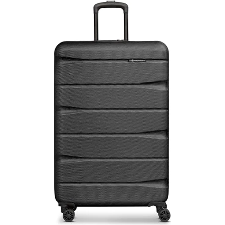 Franky Munich 4.0 Koffer groß | Hartschalen Trolley mit 4 Rollen, Kreuzpackgurt, arretierbarer Griff, Wäschefach und TSA-Zahlenschloss | 51 cm x 30 cm x 76 cm - 105l – Bild 3