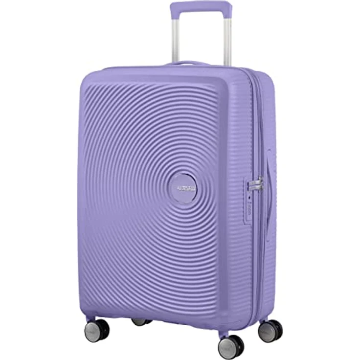 American Tourister Soundbox - 4-Rollen-Trolley 67 cm erw. lavender – Bild 3