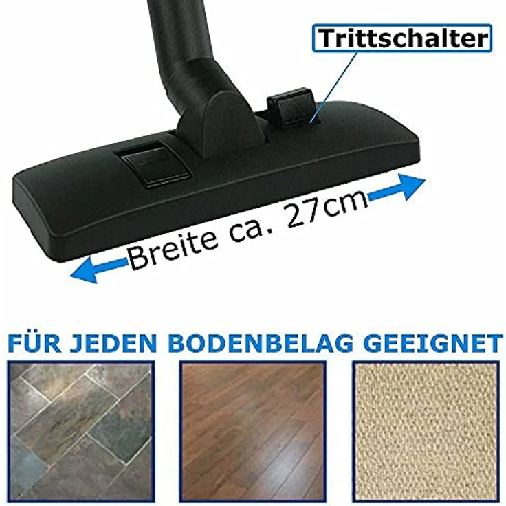 Maxorado Staubsauger Set Kombidüse Düse Bürste Bodendüse kompatibel mit arnica Bora 4000 Hydra Mila Lotus Tesla Terra Green Ternd Tayfun Rain Pro Fugendüse Ersatzteil Saugpinsel ersatzteile – Bild 3