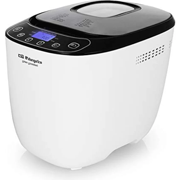 Orbegozo MHP 3500 Automatischer Brotbackautomat / 12 vorkonfigurierte Programme/Timer/LCD-Display/Antihaftbehälter/inkl. Rezeptbuch / 550 Watt – Bild 1