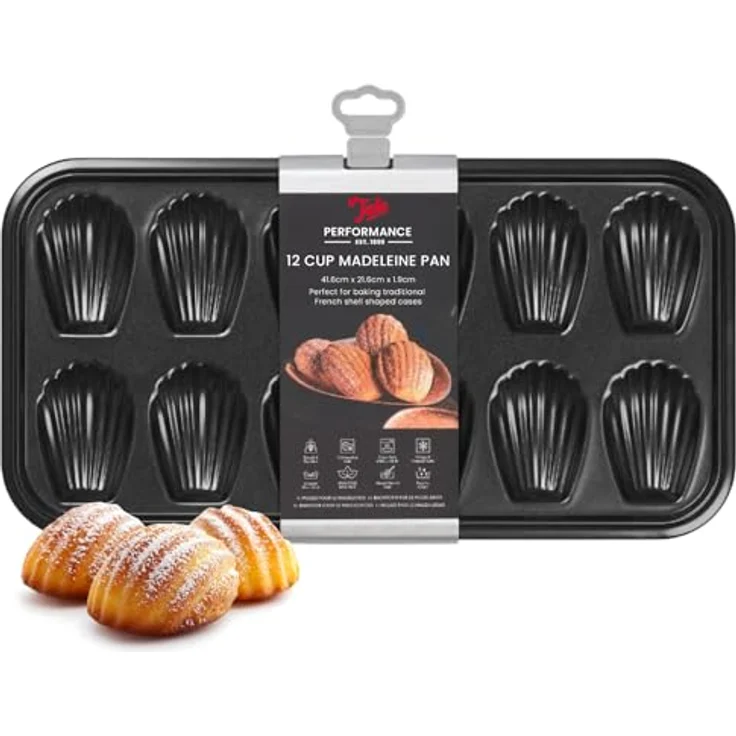 Tala Performance Back- - Kuchenform, Stahl, schwarz, 3.7 x 7 x 32.5 cm – Bild 2