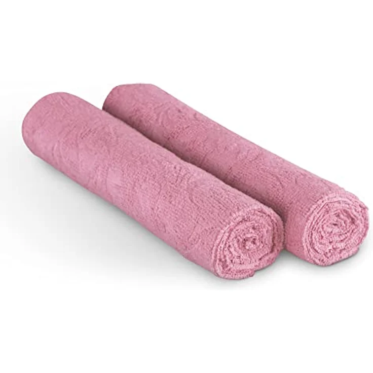 Bestlivings Premium Mikrofasertuch, 220g/m², Hoch-Tief Struktur, 65x45cm, Rose, 2er Pack, super saugfähige Geschirrtücher – Bild 1
