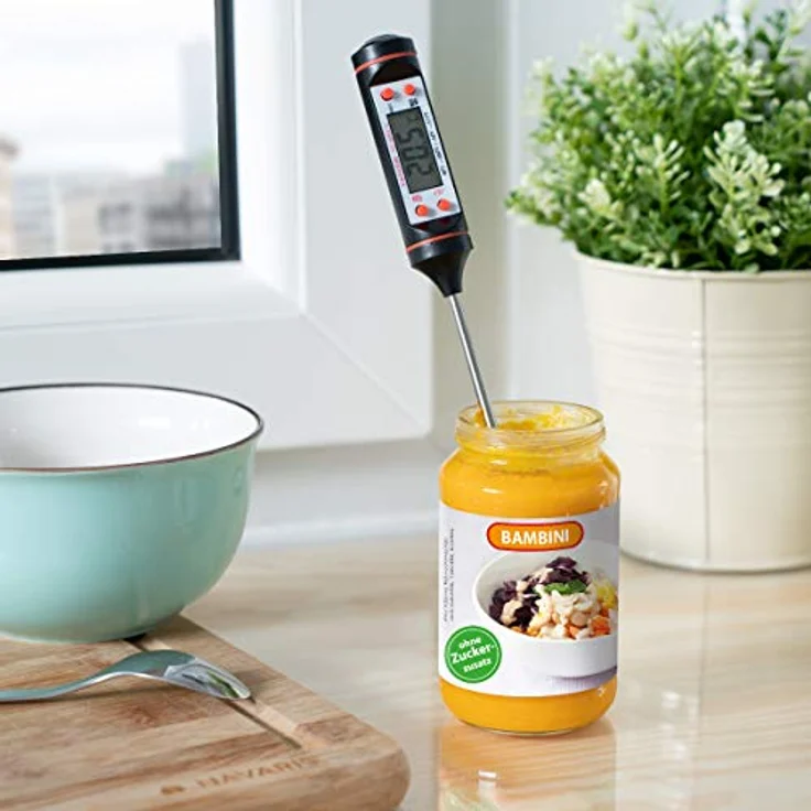 KW-Commerce Digitales Küchenthermometer mit LCD-Display  – Bild 6