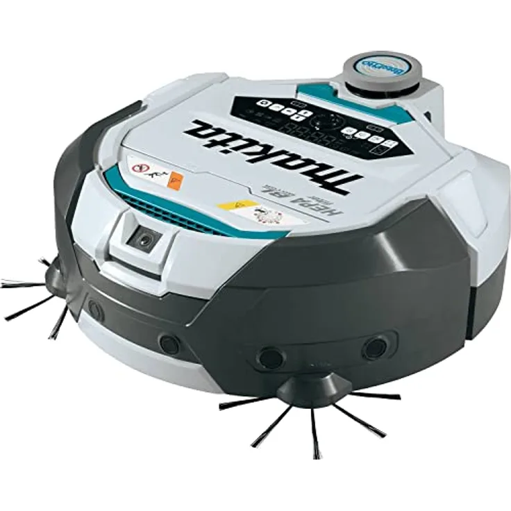 Makita DRC300Z Saugroboter 18V (ohne Akku und Ladegerät), Weiß/Schwarz