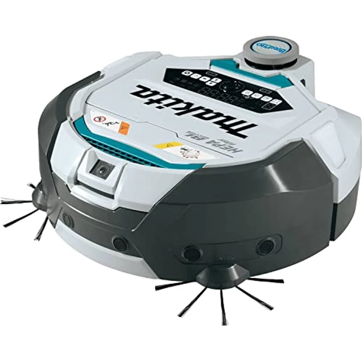 Makita DRC300Z Saugroboter 18V (ohne Akku und Ladegerät), Weiß/Schwarz – Bild 1