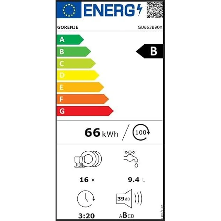 Gorenje GU663B90X Geschirrspüler Unterbau, 60cm, 16 Maßgedecke, intelligente Sensorik, TotalDry, Grau – Bild 18
