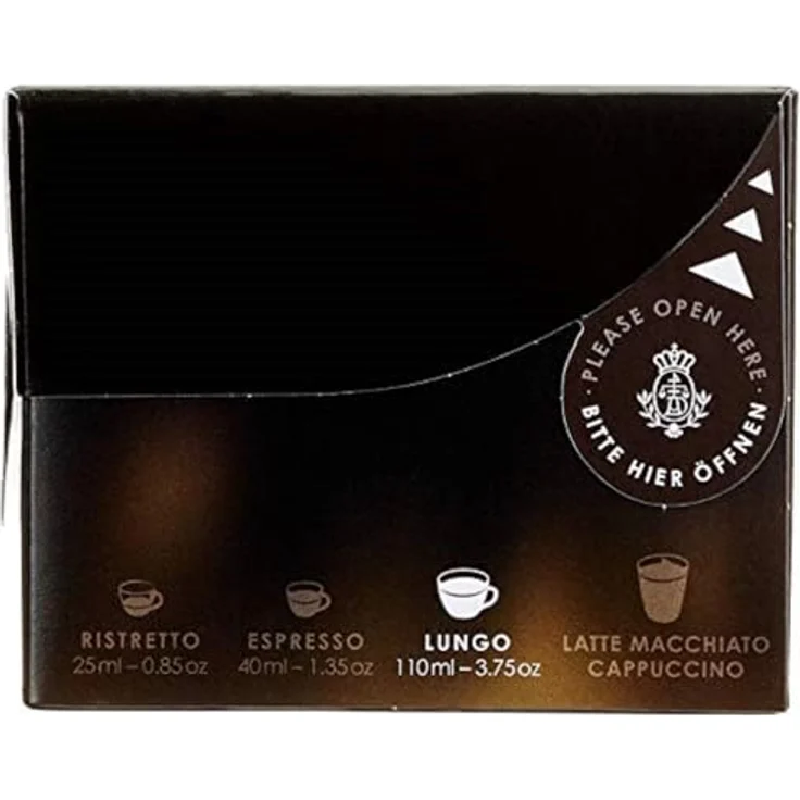 Dallmayr Capsa Crema d'Oro, Nespresso Kompatibel Kapsel, Kaffeekapsel, Röstkaffee, Kaffee, 10 Kapseln, 56 g – Bild 3