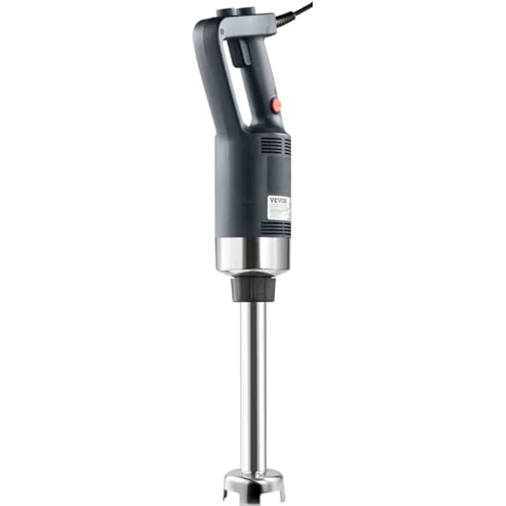 VEVOR Stabmixer 750W Hochleistungs-Pürierstab Einstellbare Edelstahl 660 mm Abnehmbare, lebensmittelechte Klingen, wandmontierbar – Bild 10