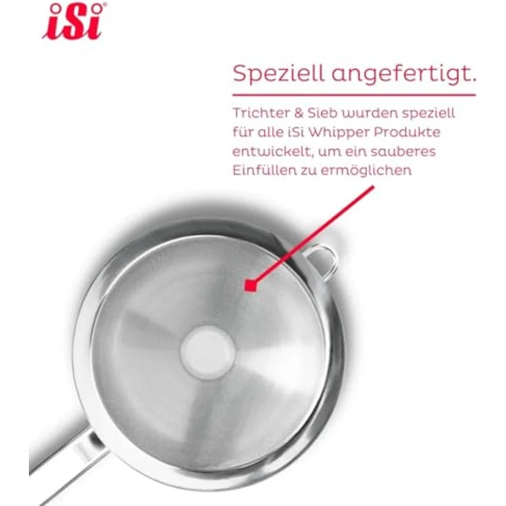 iSi Funnel & Sieve - Direktes Einfüllen in Flaschen – Bild 6