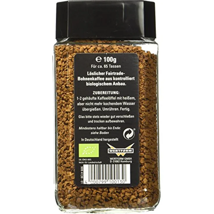 Mount Hagen Instant Fair Trade, 6er Pack (6 x 100 g) - Bio – Bild 4