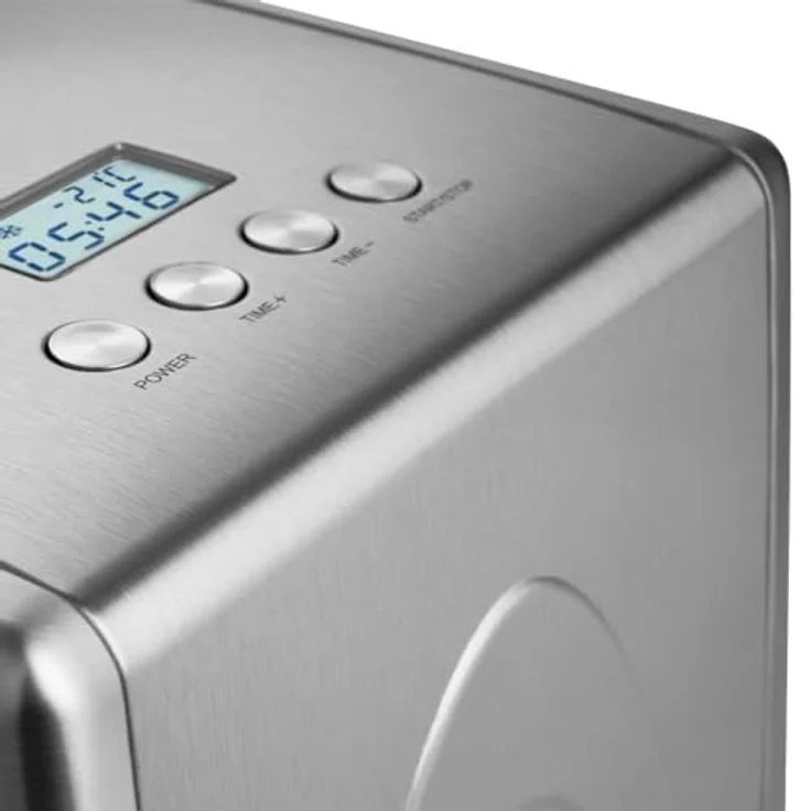 Springlane Eismaschine mit Kompressor Emma, inkl. Rezeptheft, 1,5 l, 150 W, Silber – Bild 6
