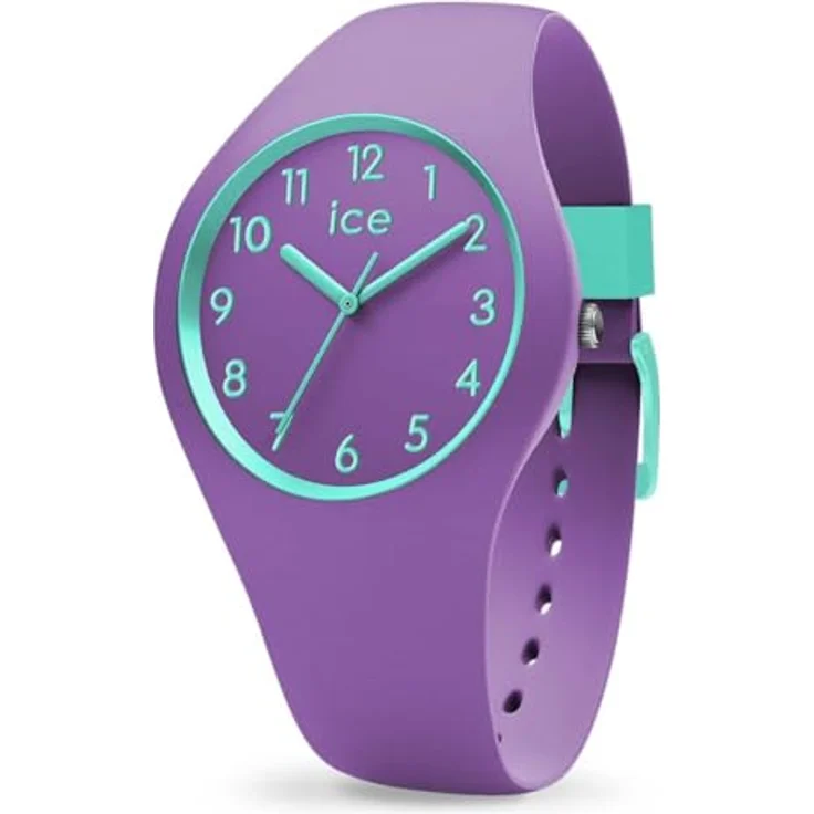 ICE-WATCH ICE ola kids Mermaid, lilafarbene Mädchenuhr mit Silikonarmband, 34mm, wasserdicht bis 10 ATM, ultraleicht (30g) – Bild 1