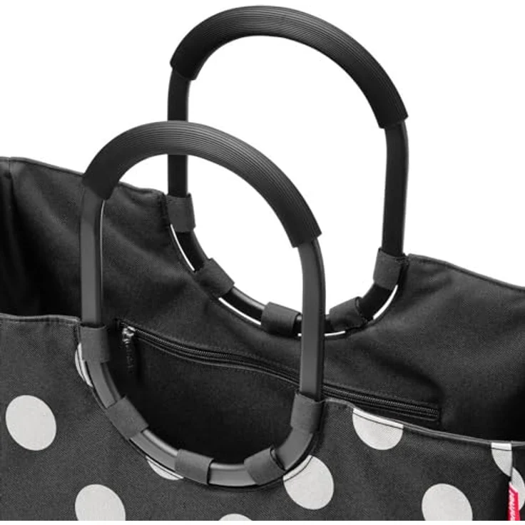 REISENTHEL® Loopshopper Einkaufstasche Größe L, gepolsterte Tragegriffe, wasserabweisend (schwarz) – Bild 5