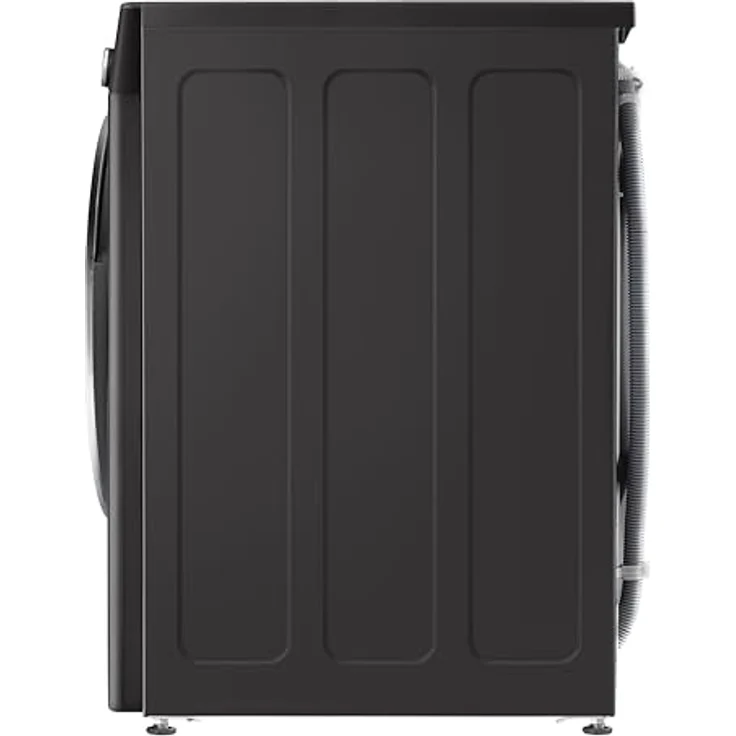 LG V9WD128H2B, Waschtrockner 12-8 kg, 1360 U/min, AI Direct Drive, Schnellwaschgang in 39 Min., mit Dampf, Black Stainless Steel – Bild 2