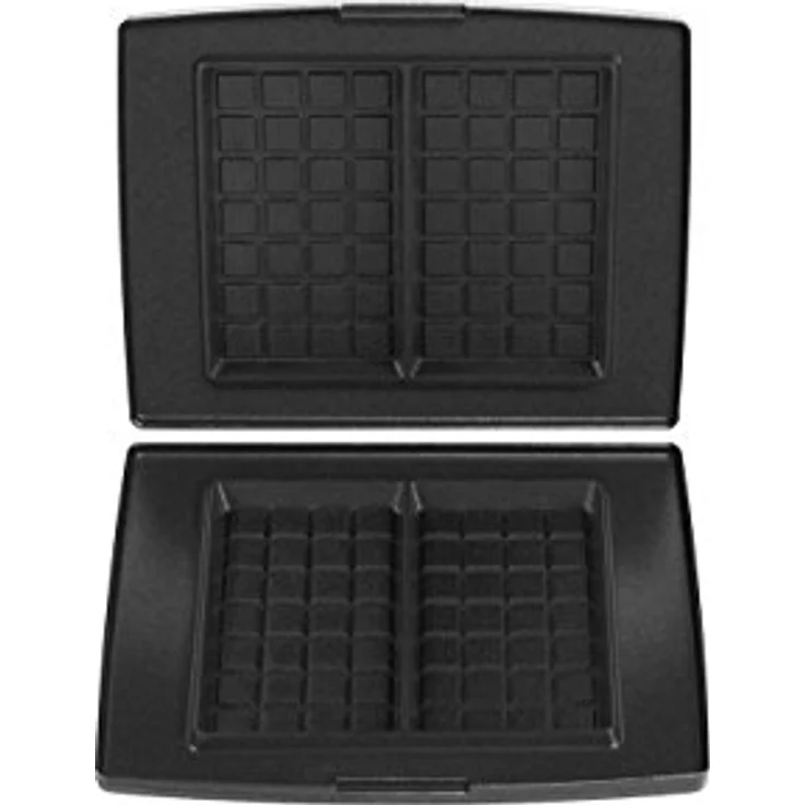 Fritel Set Backplatten für gefüllte Waffeln, Aluminium-Druckguss mit Antifhaftbeschichtung, kompatibel mit FRITEL CW Geräten, spülmaschinenfest – Bild 1