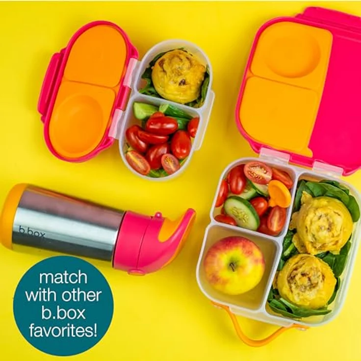 B.Box Mini Chill Out, Lunchbox mit Fächern und Silikondichtung, blau – Bild 7