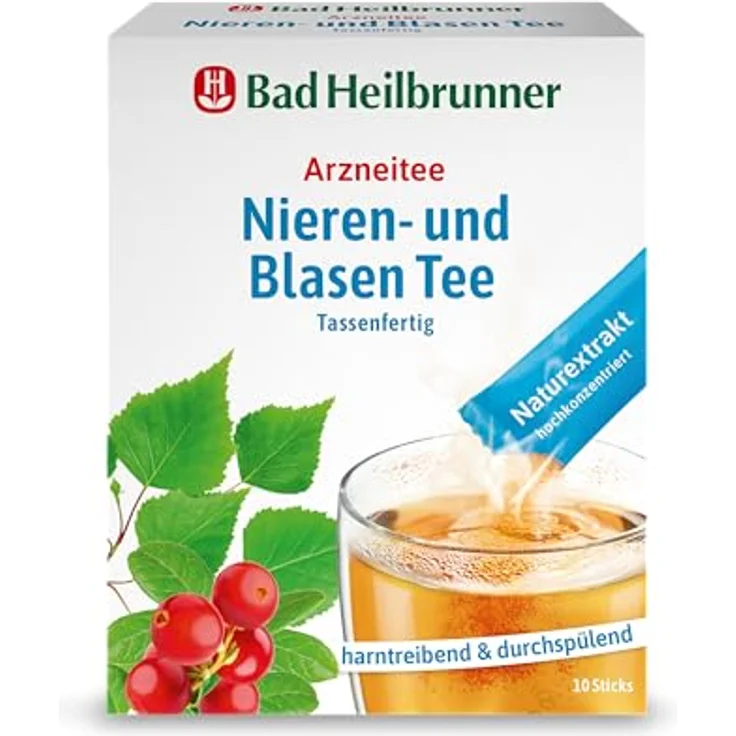 Bad Heilbrunner Nieren- und Blasentee, 10 Sticks – Bild 4
