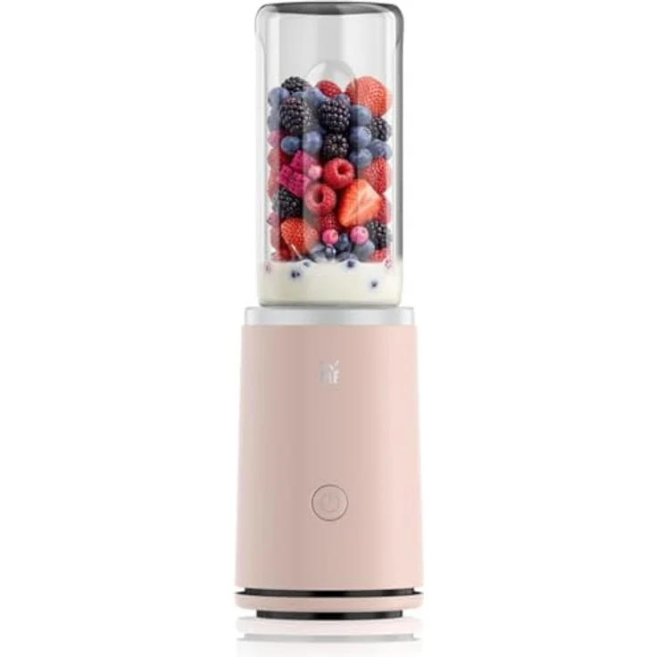 WMF Mix & Go Touch, Tragbarer Smoothie Maker aus recyceltem Kunststoff mit Trinkflasche und auslaufsicherem Deckel – Bild 2