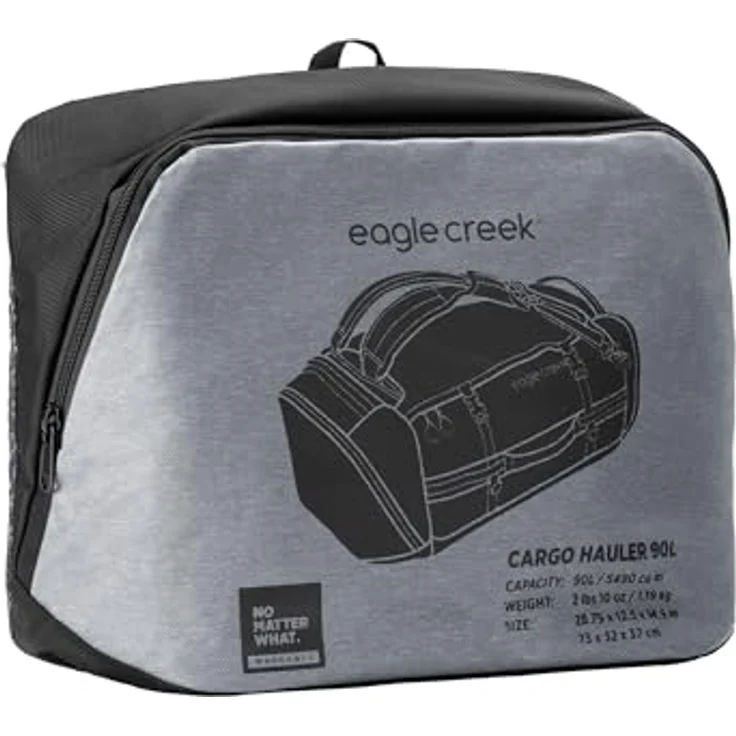 Eagle Creek Cargo Hauler Reisetasche 73 cm, grau, 100% Polyester, 73 x 37 x 32 cm – Bild 4