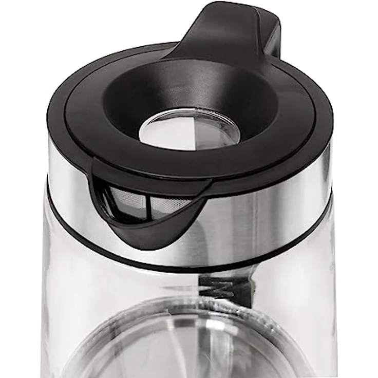 SILVA SCHNEIDER Glas Wasserkocher KL-G 2007, 1,7 Liter, 2200 Watt, mit Easy-Fill Deckel – Bild 3