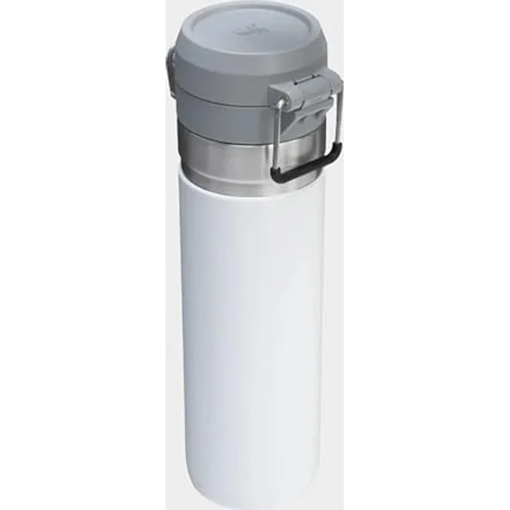 Stanley Quick Flip Trinkflasche Edelstahl 24OZ, Kälteisoliert für 7+ Stunden, BPA-frei, auslaufsicher, spülmaschinenfest, Frost – Bild 3