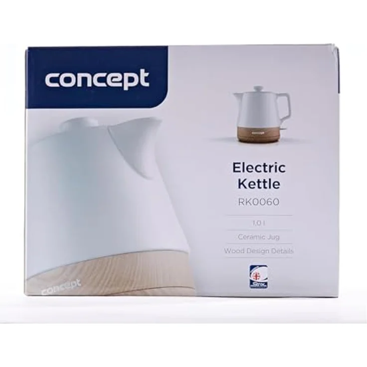 Concept RK0060 Keramik-Wasserkocher,1 L, weiß – Bild 6